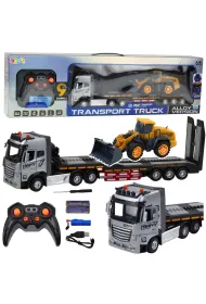 Laweta z kopark� RC ze �wiat�em i d�wi�kiem 1:24 LeanToys