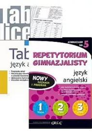 Repetytorium gimnazjalisty - j�zyk angielski + tablice