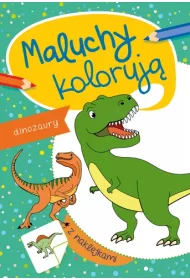 Maluchy koloruj�. Dinozaury