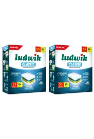 Ludwik Tabletki do zmywarek Classic Zestaw 2 x 55 szt.