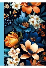 Fresh Notatnik ozdobny Flora 105x148 mm, kratka 48 kartek
