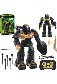 Robot na radio sterowany gestem strzela