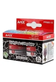 Artix Farba akrylowa czarna + �rodek do sp�ka� 2x35ml