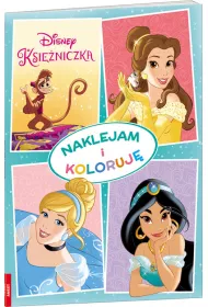 Disney Ksi�niczka. Naklejam i koloruj�