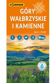 G�ry Wa�brzyskie i Kamienne Mapa laminowana skala 1 : 35 000