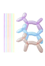 Balony do modelowania pastel makaroniki