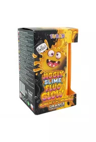TU3822 JGGLY SLIME FLUO GLOW   POMARA�CZOWY 430 g Tuban