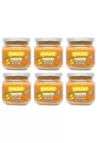 Smileat Deser wieloowocowy z ekologicznym mango po 6 miesicu Zestaw 6 x 130 g Bio
