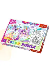 Puzzle color 20 el. Kucyki Pony w swojej krainie 36516 Trefl
