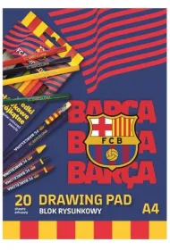 Astra Blok rysunkowy FC Barcelona A4/20 ark