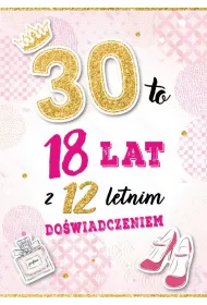Armin Style KARNET URODZINY 30 B6 Z KOP AS GM-979 FOL