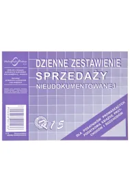 Michalczyk i Prokop Druk Dzienne zest. sprzeda�y nieudokumentowanej K15, MiP