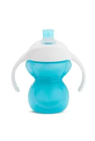 Kubek treningowy z ustnikiem odpornym na gryzienie Munchkin 237ml niebieski
