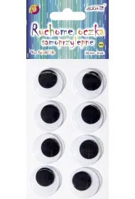 Aliga Ruchome oczka samoprzylepne 24mm 8 szt