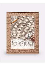 Puzzle 500 el. I love pierogi Nadwyraz.com