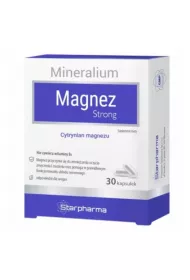 Starpharma Mineralium Magnez Strong Suplement diety 30 kaps.