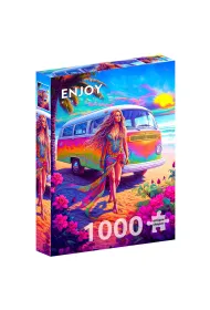 Puzzle 1000 el. Mi�o�� i pok�j Enjoy