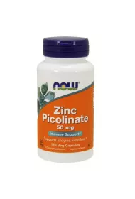Now Foods Zinc Picolinate - Pikolinian Cynku 50 mg Suplement diety 120 kaps.