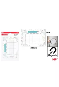 Mp Main Paper Planer magnetyczny 29,7x21cm tygodniowy z godzin.