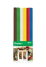 Happy Color Krepina marszczona 50x100cm Basic 6 kolor�w