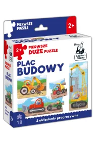 Pierwsze du�e Puzzle Plac budowy Kapitan Nauka Edgard