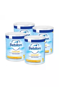 Bebilon Comfort 1 ProExpert Dietetyczny rodek spoywczy dla niemowlt na kolki i zaparcia od urodzenia Zestaw 4 x 400 g