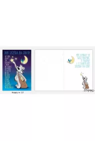 Stamp Karnet Happy B6 + koperta wz�r nr 13