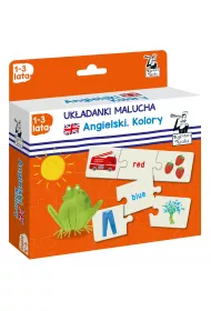 Puzzle Kapitan Naka. Uk�adanki malucha. Angielski. Kolory Edgard