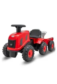 Je�dzide�ko traktor z przyczep� Benny czerwony Baby Mix