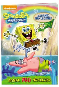 SpongeBob Kanciastoporty. Zadanie: naklejanie! *