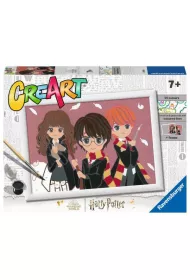 Malowanie po numerach CreArt - Harry Potter: Magiczna tr�jca Ravensburger