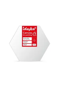 Ideyka P��tno malarskie na blejtramie sze�ciok�tnym 26cm