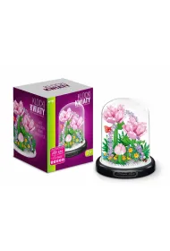 Klocki kwiaty Rowe tulipany pod kloszem 624el 136962