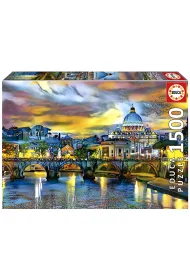 Puzzle 1500 el. Bazylika �w. Piotra/ Watykan Educa