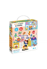 CzuCzu. Puzzle 24 el. Co robimy w domu Bright Junior Media
