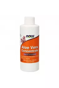 Now Foods Aloe Vera Concentrate - Aloes koncentrat z Lici Aloesu 40:1 Suplement diety 118 ml
