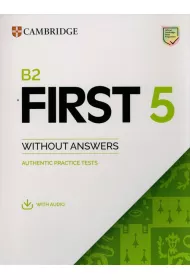 B2 First 5 Student's Book without Answers with Audio