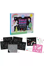 Floss & Rock Szkicownik z kredowymi pisakami T�czowe Wr�ki