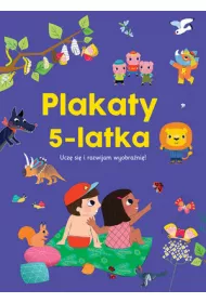 Plakaty 5-latka Ucz� si� i rozwijam wyobra�ni�!