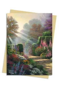 Karnet B6 Ogr�d Thomas Kinkade