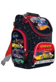 St. Majewski Tornister szkolny Hot Wheels