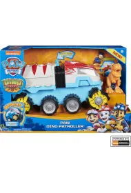 Psi Patrol Dino Rescue Transportowiec pojazd + figurka + dinozaur