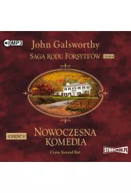 Audiobook Bia�a ma�pa. Saga rodu Forsyte'�w. Tom 4. Nowoczesna komedia. Cz�� 1 CD