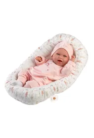 Lalka bobas Mimi miejca si z kokonem 42cm Llorens