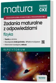 Matura 2026. Fizyka. Zadania maturalne z odpowiedziami. Repetytorium. Zakres rozszerzony