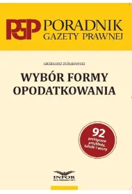 Wyb�r formy opodatkowania