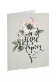 Kartka sk�adana - Tobie ufam - Kwiat