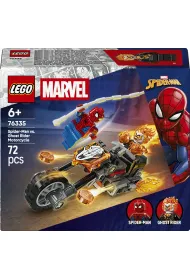 LEGO Super Heroes Spider-Man kontra Ghost Rider na motocyklu 76335