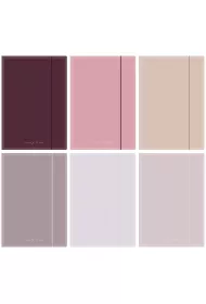 Interdruk Nude Teczka z gumk� A4+ Mat Nude