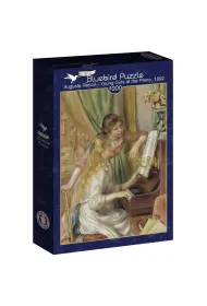 Puzzle 1000 el. Dwie kobiety przy fortepianie Renoir Bluebird Puzzle